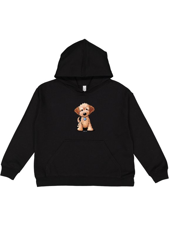 Kiniart Mini Goldendoodle Youth Hoodie Sweatshirt