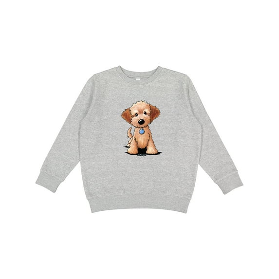 Inktastic Kiniart Mini Goldendoodle Youth Sweatshirt