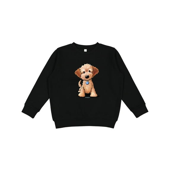Inktastic Kiniart Mini Goldendoodle Youth Sweatshirt