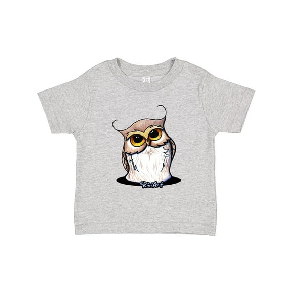 Inktastic Kiniart Owl Boys or Girls Toddler T-Shirt