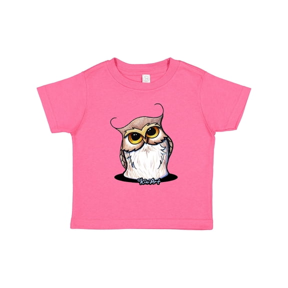 Inktastic Kiniart Owl Boys or Girls Toddler T-Shirt
