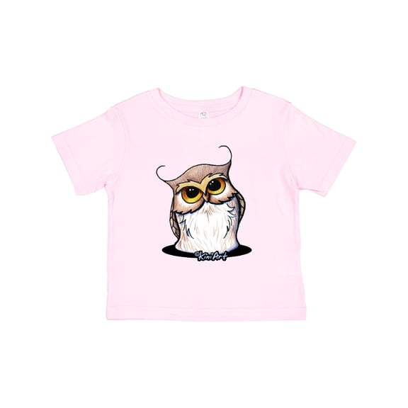 Inktastic Kiniart Owl Boys or Girls Toddler T-Shirt