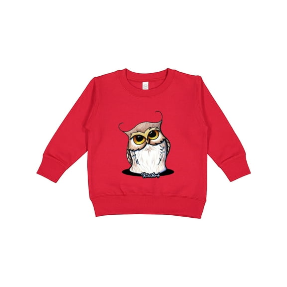 Inktastic Kiniart Owl Toddler Sweatshirt