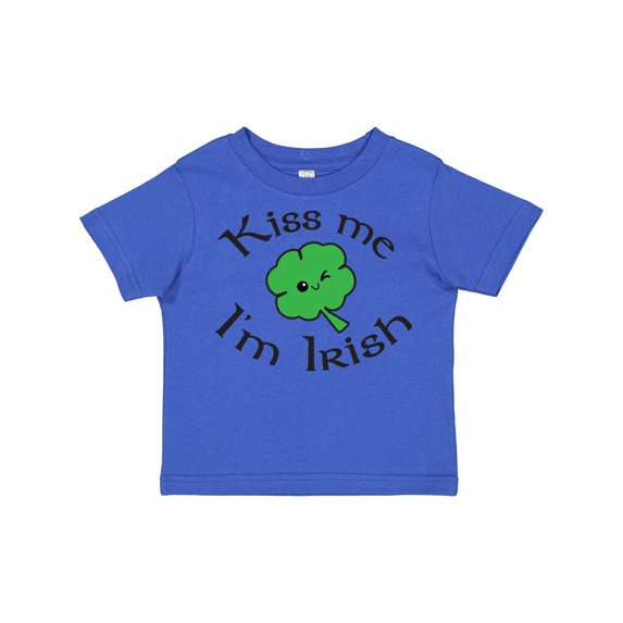 Inktastic Kiss Me I'm Irish Boys or Girls Toddler T-Shirt