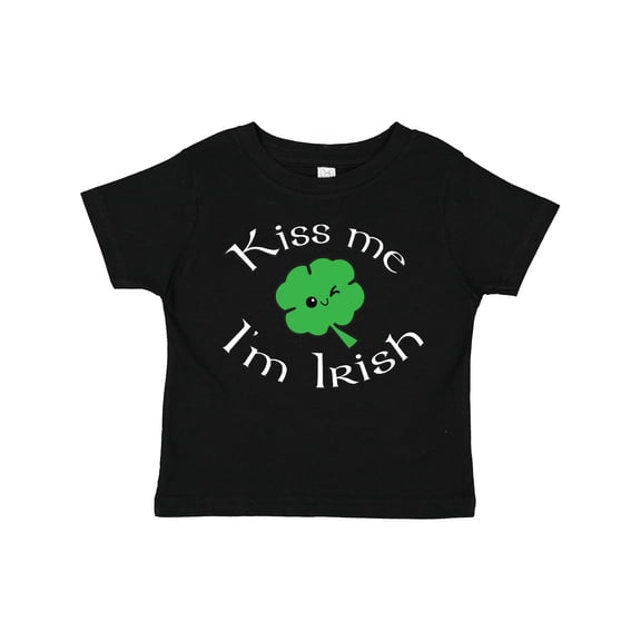 Inktastic Kiss Me I'm Irish Boys or Girls Toddler T-Shirt