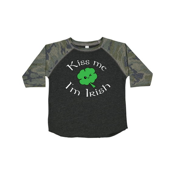 Inktastic Kiss Me I'm Irish Boys or Girls Toddler T-Shirt