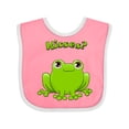 thumbnail image 1 of Inktastic Kisses? Cute Frog Boys or Girls Baby Bib, 1 of 4