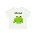 thumbnail image 1 of Inktastic Kisses? - Cute Frog Boys or Girls Toddler T-Shirt, 1 of 5