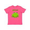 thumbnail image 1 of Inktastic Kisses? - cute frog Youth T-Shirt, 1 of 5