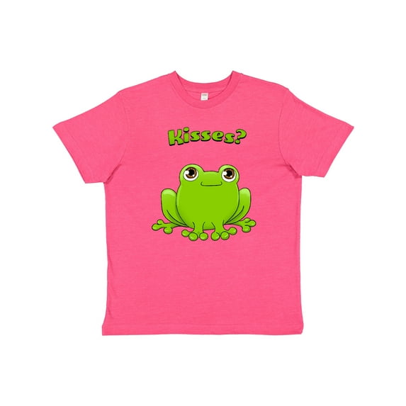 Inktastic Kisses? - cute frog Youth T-Shirt