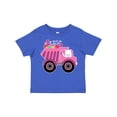 thumbnail image 1 of Inktastic Kitten Sending Some Love This Valentine's Day in Dump Truck Boys or Girls Toddler T-Shirt, 1 of 5