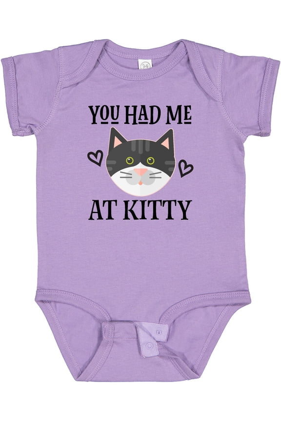 Kitty Cat Baby Kitten Girls Baby Bodysuit