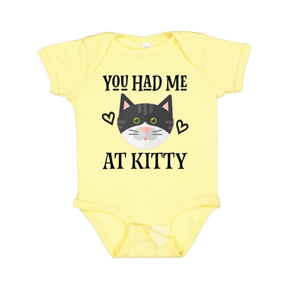 Inktastic Kitty Cat Baby Kitten Girls Baby Bodysuit