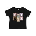 thumbnail image 1 of Inktastic Kitty Cat Lover Postage Stamp Girls Baby T-Shirt, 1 of 5