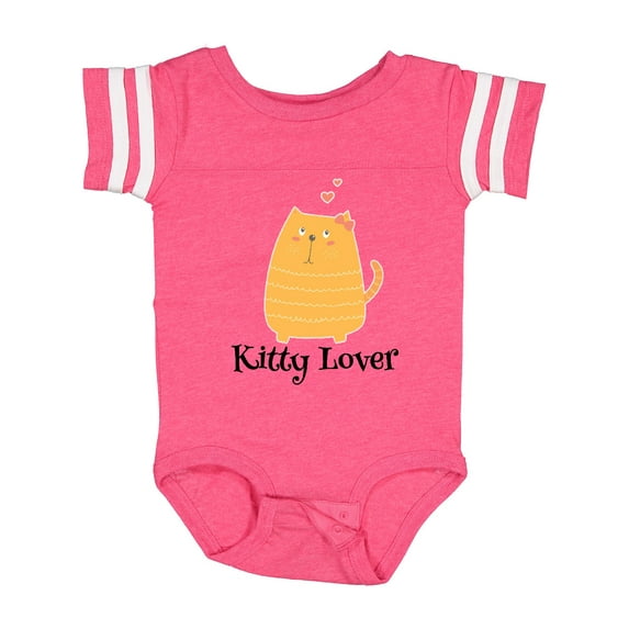 Inktastic Kitty Lover Orange Tabby Cat Girls Baby Bodysuit