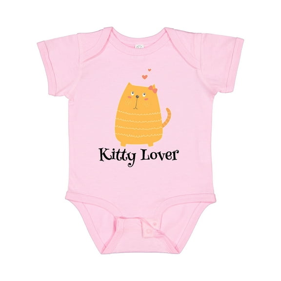 Inktastic Kitty Lover Orange Tabby Cat Girls Baby Bodysuit