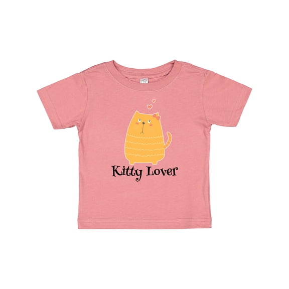 Inktastic Kitty Lover Orange Tabby Cat Girls Baby T-Shirt