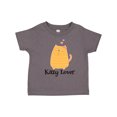 thumbnail image 1 of Inktastic Kitty Lover Orange Tabby Cat Girls Toddler T-Shirt, 1 of 5