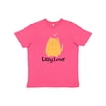 thumbnail image 1 of Inktastic Kitty Lover Orange Tabby Cat Youth T-Shirt, 1 of 5