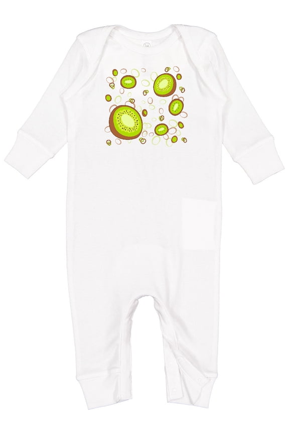 Kiwi Fruit Party Baby Romper Coveralls