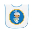 thumbnail image 1 of Inktastic Knight Fairytale Kids Baby Terry Cloth Bib, 1 of 3