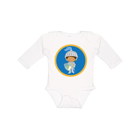 Inktastic Knight Fairytale Kids Boys Long Sleeve Baby Bodysuit