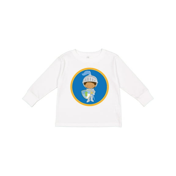 Inktastic Knight Fairytale Kids Boys Long Sleeve Toddler T-Shirt