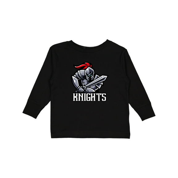 Inktastic Knights Boys or Girls Long Sleeve Toddler T-Shirt
