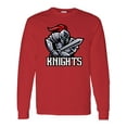 thumbnail image 1 of Inktastic Knights Long Sleeve T-Shirt, 1 of 5