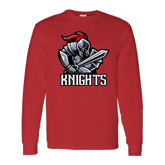 Inktastic Knights Long Sleeve T-Shirt