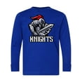 thumbnail image 1 of Inktastic Knights Long Sleeve Youth T-Shirt, 1 of 5