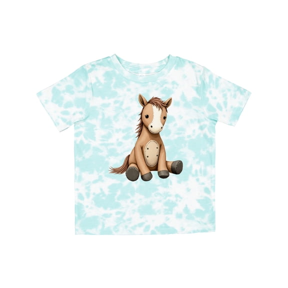 Inktastic Knitted Horse Boys or Girls Toddler T-Shirt