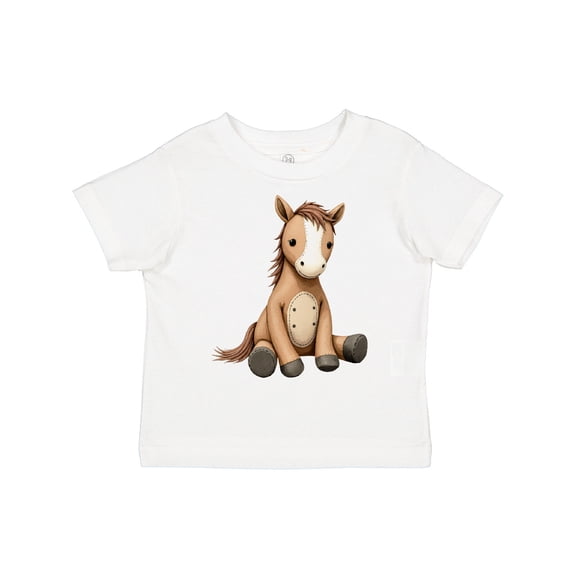 Inktastic Knitted Horse Boys or Girls Toddler T-Shirt
