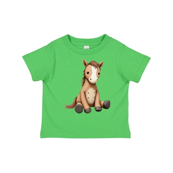 Inktastic Knitted Horse Boys or Girls Toddler T-Shirt