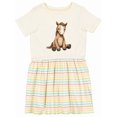 thumbnail image 1 of Inktastic Knitted Horse Girls Toddler Dress, 1 of 5