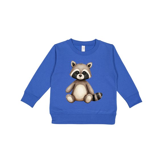 Inktastic Knitted Raccoon Toddler Sweatshirt