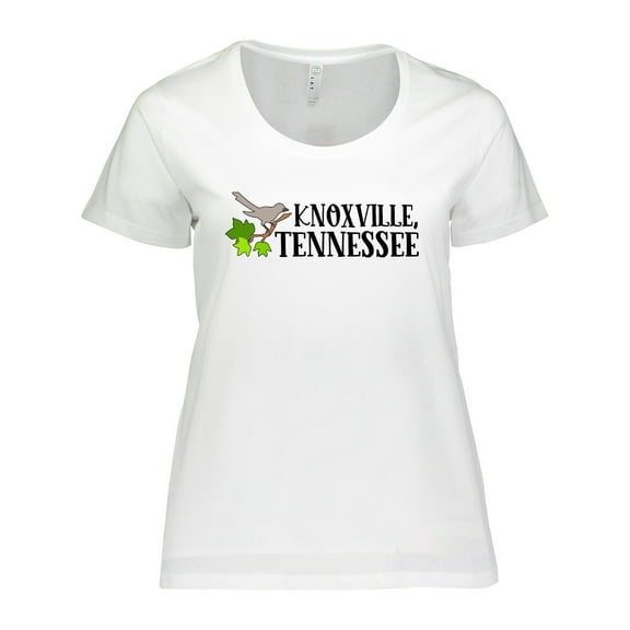 Inktastic Knoxville, Tennessee- Mockingbird Women's Plus Size T-Shirt