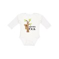 thumbnail image 1 of Inktastic Koala Bear Little Cub Boys or Girls Long Sleeve Baby Bodysuit, 1 of 5