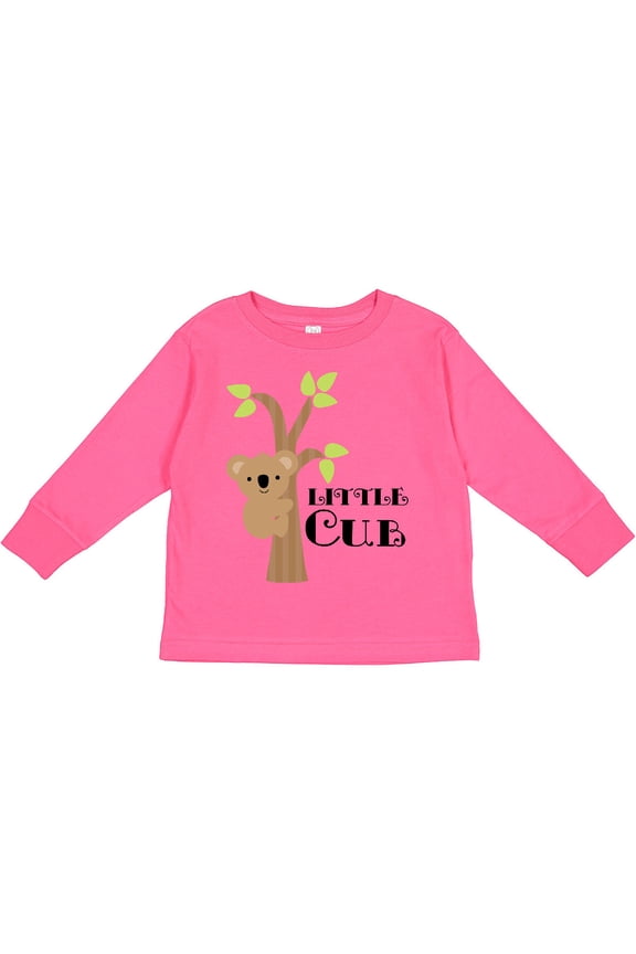 Koala Bear Little Cub Boys or Girls Long Sleeve Toddler T-Shirt