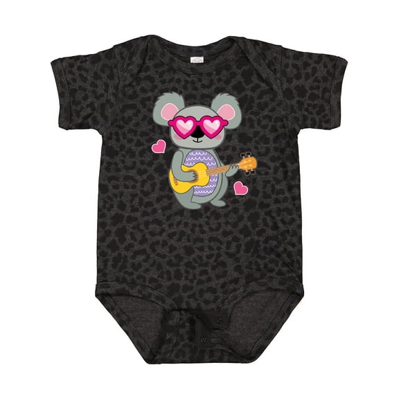 Inktastic Koala Cute Girls Guitar Girls Baby Bodysuit