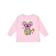 thumbnail image 1 of Inktastic Koala Cute Girls Guitar Girls Long Sleeve Toddler T-Shirt, 1 of 5