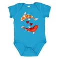 thumbnail image 1 of Inktastic Koi Carp Fish Japanese Boys or Girls Baby Bodysuit, 1 of 5
