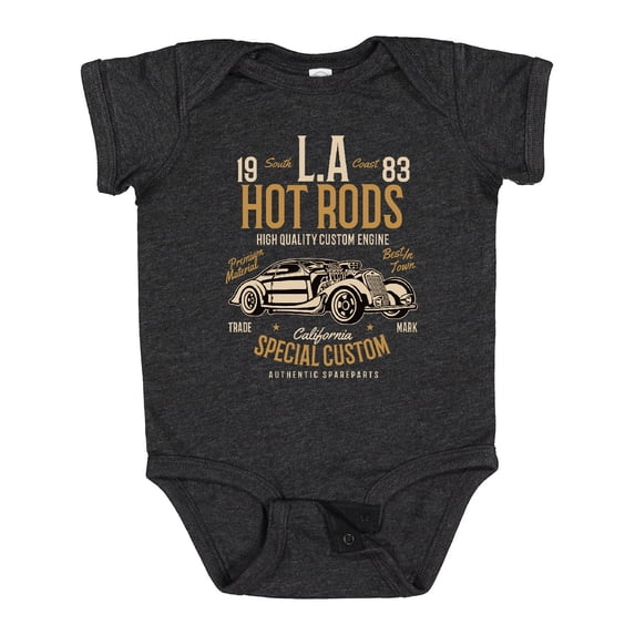 Inktastic La Hot Rods Boys Baby Bodysuit