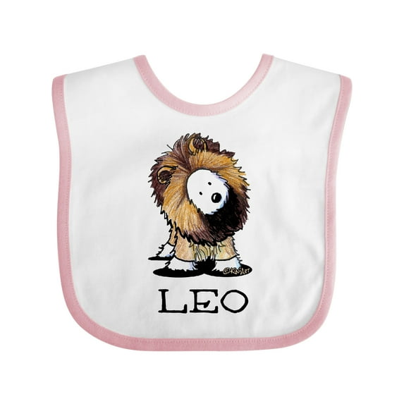 Inktastic Leo Lion Westie Boys or Girls Baby Bib