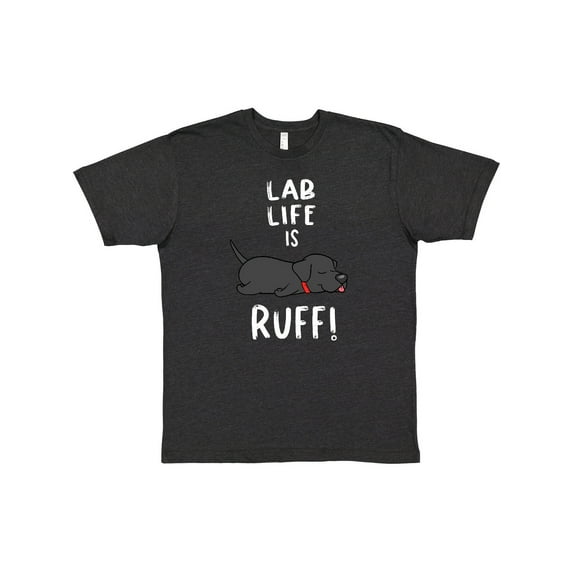Inktastic Lab Life is Ruff Labrador Retriever T-Shirt