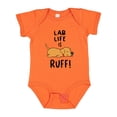 thumbnail image 1 of Inktastic Lab Life is Ruff Yellow Lab Boys or Girls Baby Bodysuit, 1 of 5