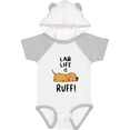 thumbnail image 1 of Inktastic Lab Life is Ruff Yellow Lab Boys or Girls Baby Bodysuit, 1 of 5