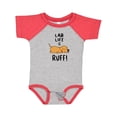 thumbnail image 1 of Inktastic Lab Life is Ruff Yellow Lab Boys or Girls Baby Bodysuit, 1 of 5