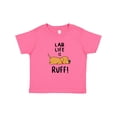 thumbnail image 1 of Inktastic Lab Life is Ruff Yellow Lab Boys or Girls Baby T-Shirt, 1 of 5