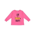 thumbnail image 1 of Inktastic Lab Life is Ruff Yellow Lab Boys or Girls Long Sleeve Toddler T-Shirt, 1 of 5